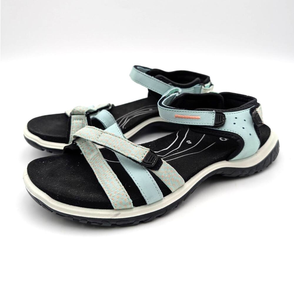 Ecco Offroad Roam Nubuck Outdoor Sandals Women's Green Size Us9.5 Eu40